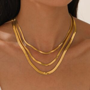 Beautiful jewelry pieces for women including necklaces, bracelets, earrings, and rings.
